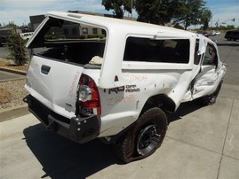 2015 TOYOTA TACOMA XTRA CAB WHITE 4.0 AT 4WD TRD OFF ROAD PACKAGE Z20085
